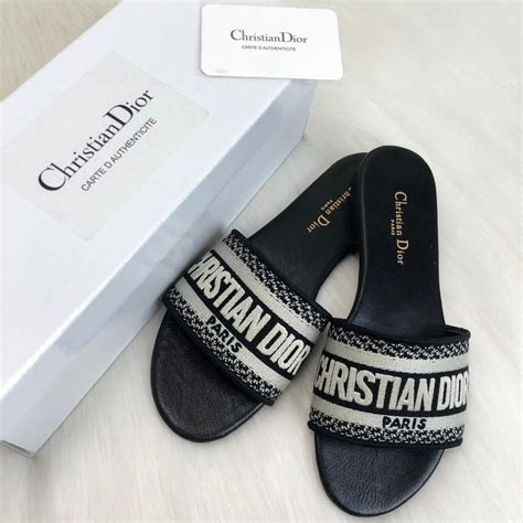 dior mule sandals|christian dior sandals.